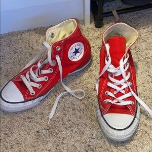 red high top converse